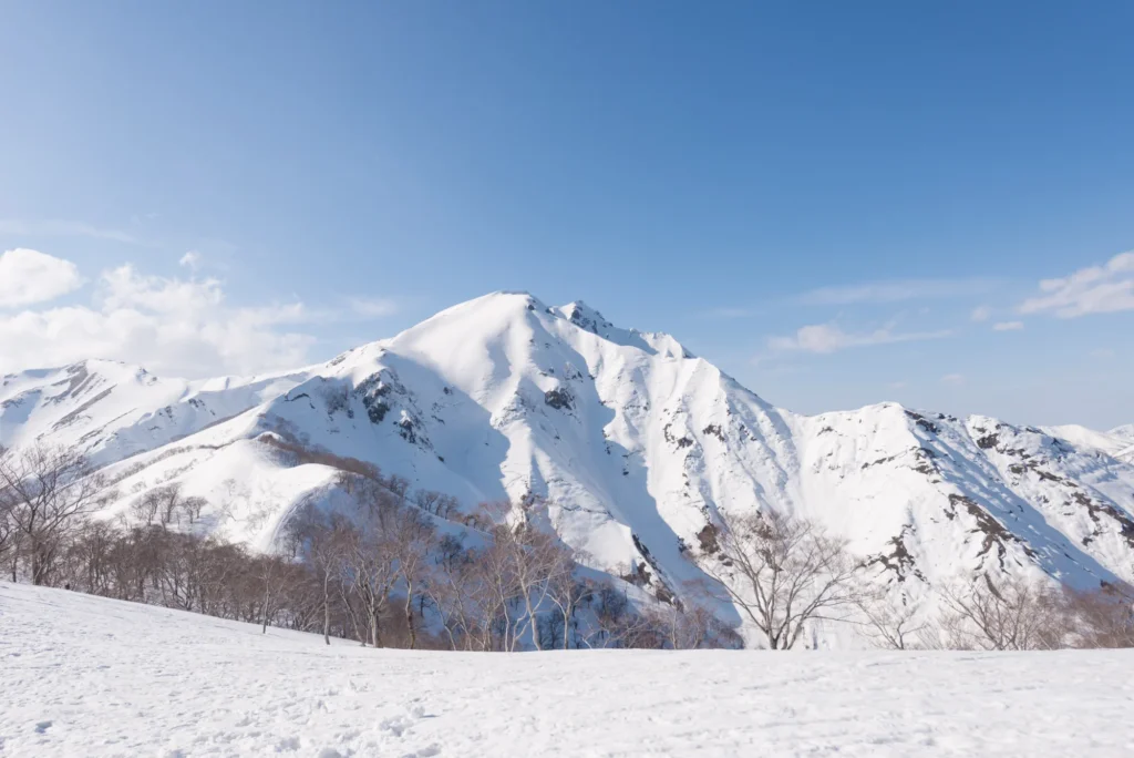 冬の谷川岳